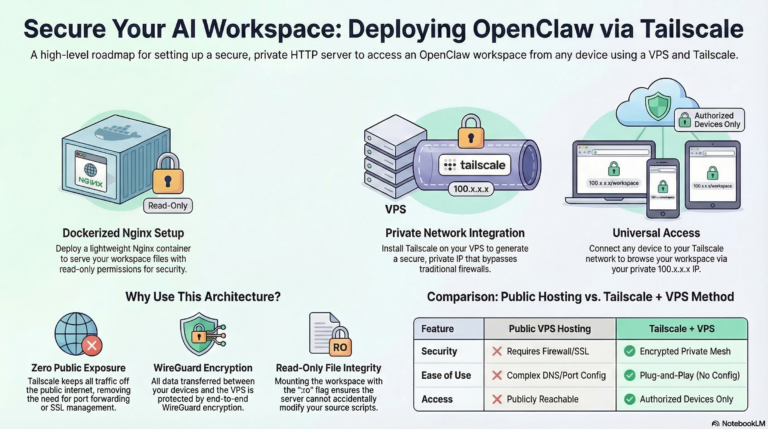 在VPS上通过Tailscale部署OpenClaw Web服务器