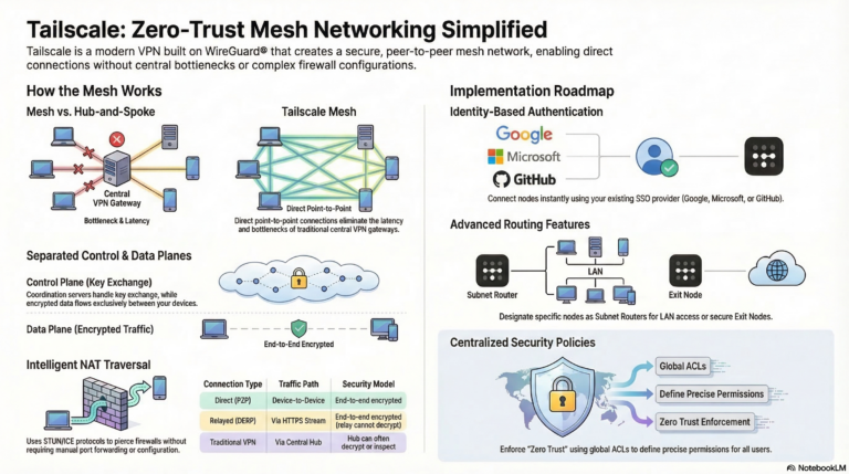 Tailscale 在Internet上构建你的私有网络